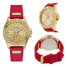 Guess GW0045L2 Frontier Red Silicone Strap Women's Watch