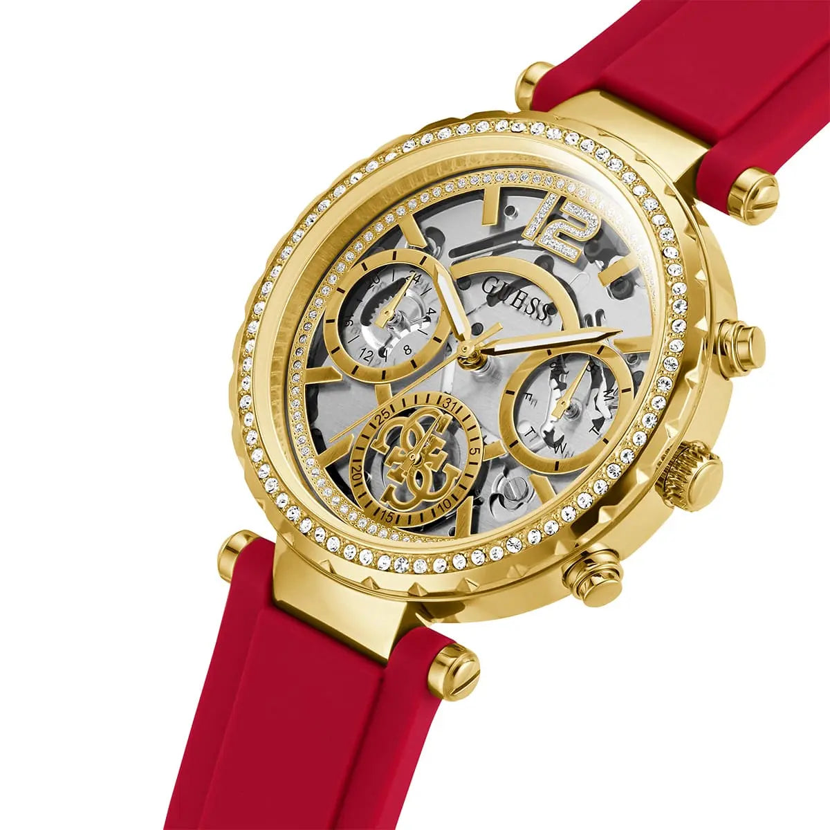 Guess GW0484L1 Analog Quartz Silicone Women's Watch