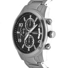 Guess W0075G1 Executive Black Dial Chronograph Stainless Steel Men's Watch