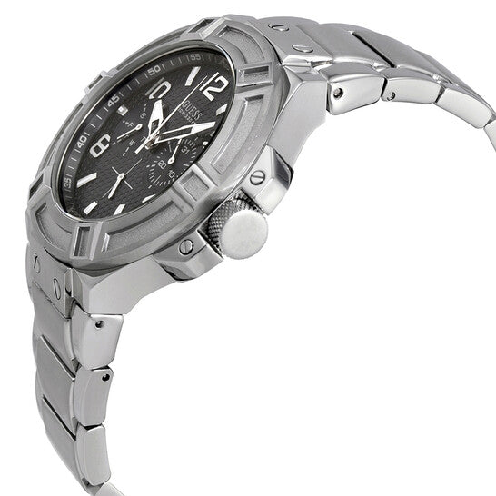 Guess W0218G2 Rigor Blue Dial Stainless Steel Men's Watch