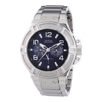 Guess W0218G2 Rigor Blue Dial Stainless Steel Men's Watch