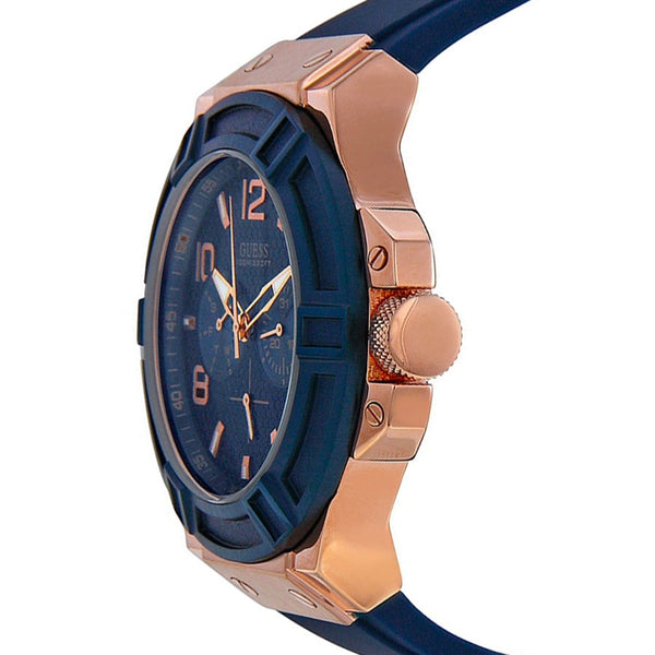 Guess W0247G3 Rigor Blue Silicone Men's Watch