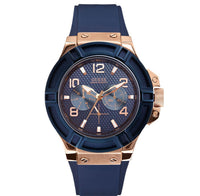 Guess W0247G3 Rigor Blue Silicone Men's Watch