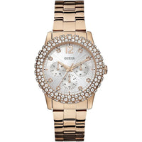 Guess W0335L3 Crystal Paved Rose Gold Women's Watch