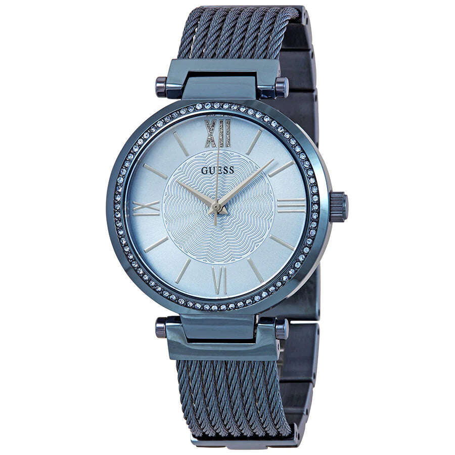 Guess W0638L3 Crystal Blue Dial Blue Women's Watch