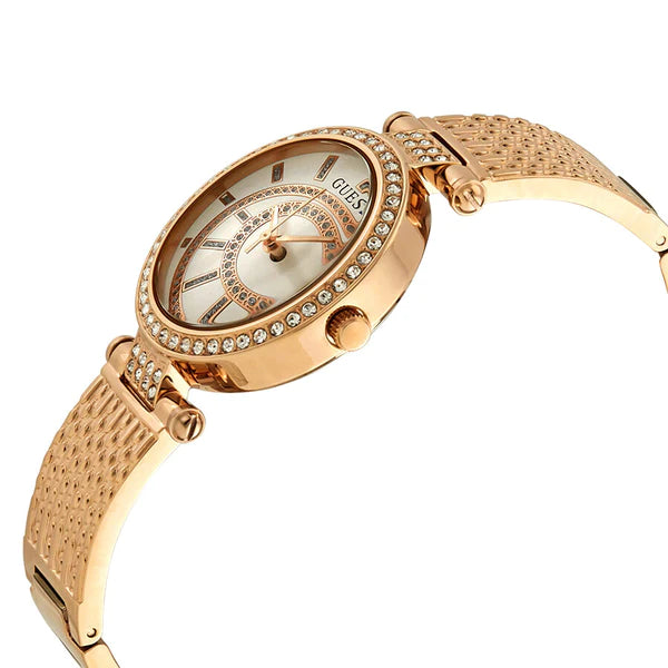 Guess W1008L3 Muse Crystal Silver Dial Women's Watch