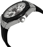 Guess W1049G3 Legacy Quartz White Dial Black Rubber Men's Watch