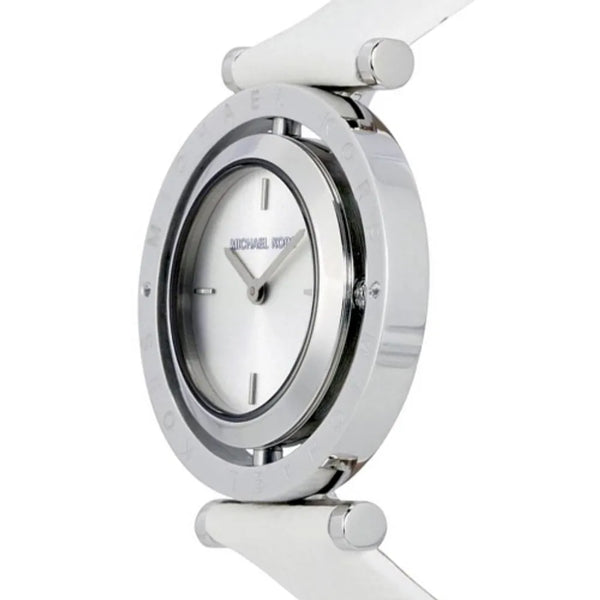 Michael Kors MK2524 Averi White Leather Strap Women's  Watch