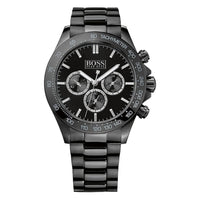 Hugo Boss 1512961 Black Dial SS Chronograph Quartz Men's Watch