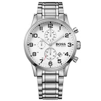 Hugo Boss 1513182 Aeroliner Silver Men's Watch