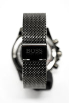 Hugo Boss 1513443 Ikon Grey Dial Grey For Men's Watch