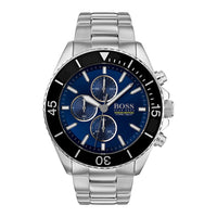 Hugo Boss HB1513704 Chronograph Ocean Edition Blue Steel Men's Watch