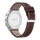 Hugo Boss HB1513709 Brown Leather Band Steel Case Men's Watch