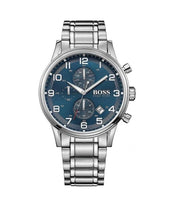 Hugo Boss 1513183 Blue Chronograph Dial Bracelet Strap Men's Watch