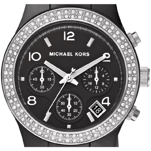 Michael Kors MK5190 Runway Chronograph Black Ceramic Women's Watch