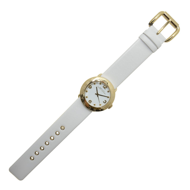 Marc by Marc Jacobs MBM1150 Amy White Leather Women's Watch