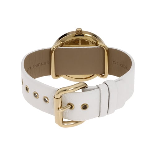 Marc by Marc Jacobs MBM1150 Amy White Leather Women's Watch