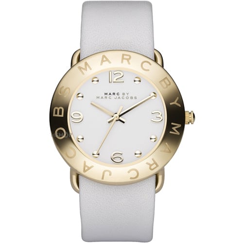 Marc by Marc Jacobs MBM1150 Amy White Leather Women's Watch