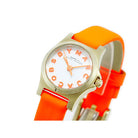 Marc By Marc Jacobs MBM1236 Henry Dinky Orange Leather Women's Watch