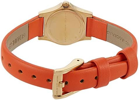 Marc By Marc Jacobs MBM1236 Henry Dinky Orange Leather Women's Watch