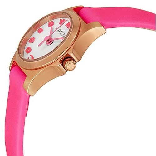 Marc By Marc Jacobs MBM1237 Henry Dinky Pink Leather Women's Watch