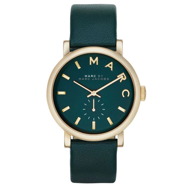 Marc by Marc Jacobs MBM1268 Baker Green Dial Green Leather Women's Watch