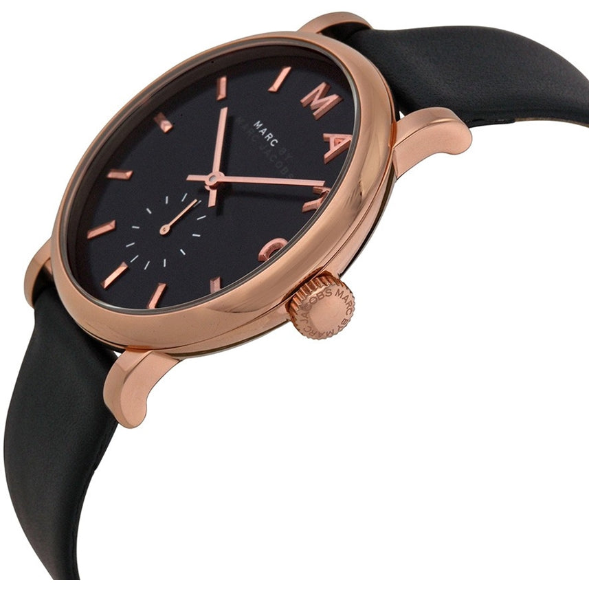 Marc By Marc Jacobs MBM1329 Baker Navy Dial Navy Leather Women's Watch