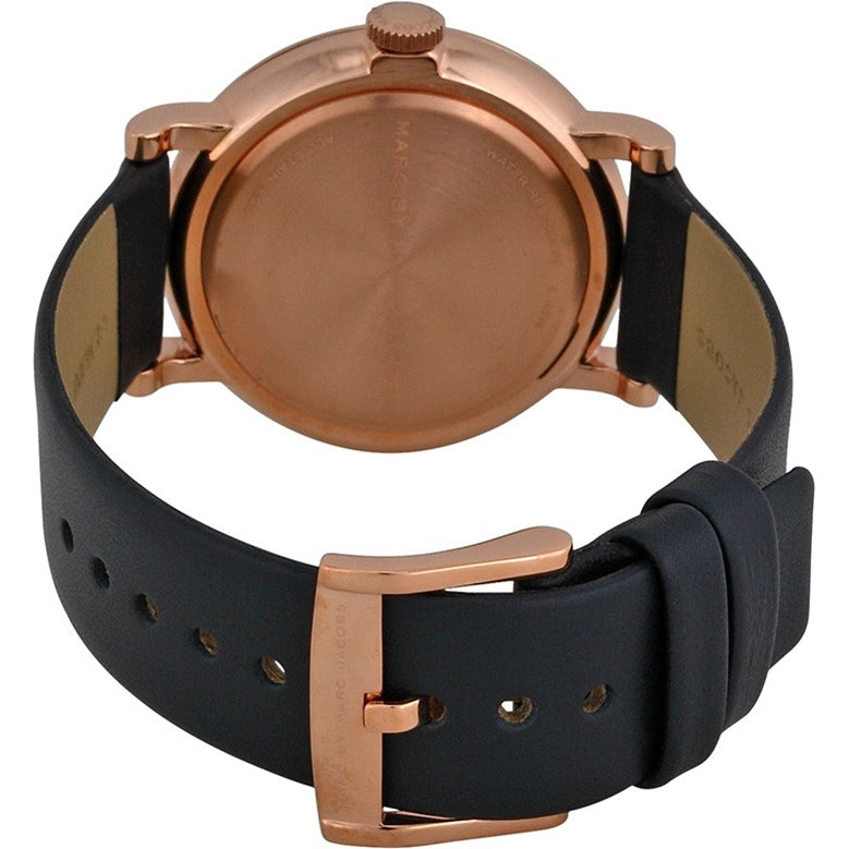 Marc By Marc Jacobs MBM1329 Baker Navy Dial Navy Leather Women's Watch