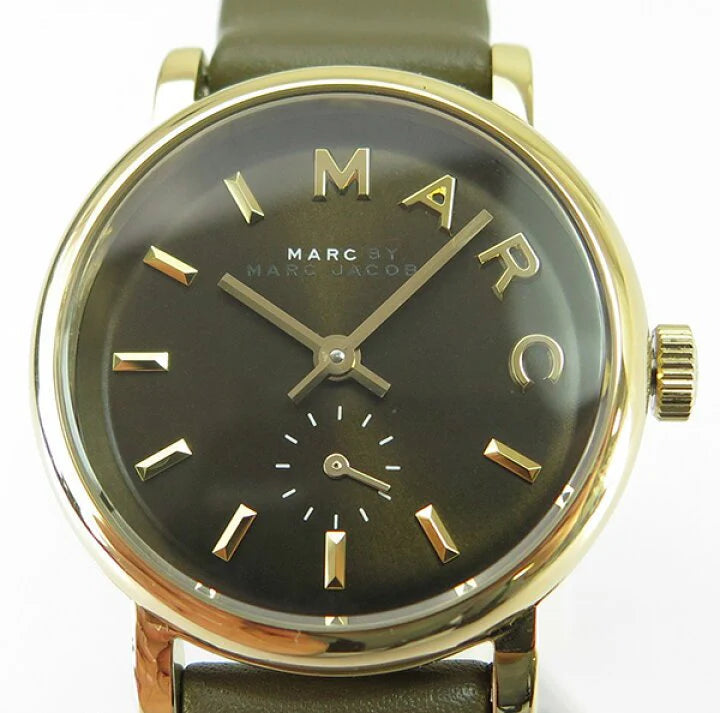 Marc by Marc Jacobs MBM1330 Quartz Leather Strap Dark Brown Dial Women’s Watch