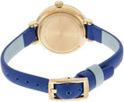 Marc By Marc Jacobs MBM1354 Sally White Dial Blue Leather Women's Watch