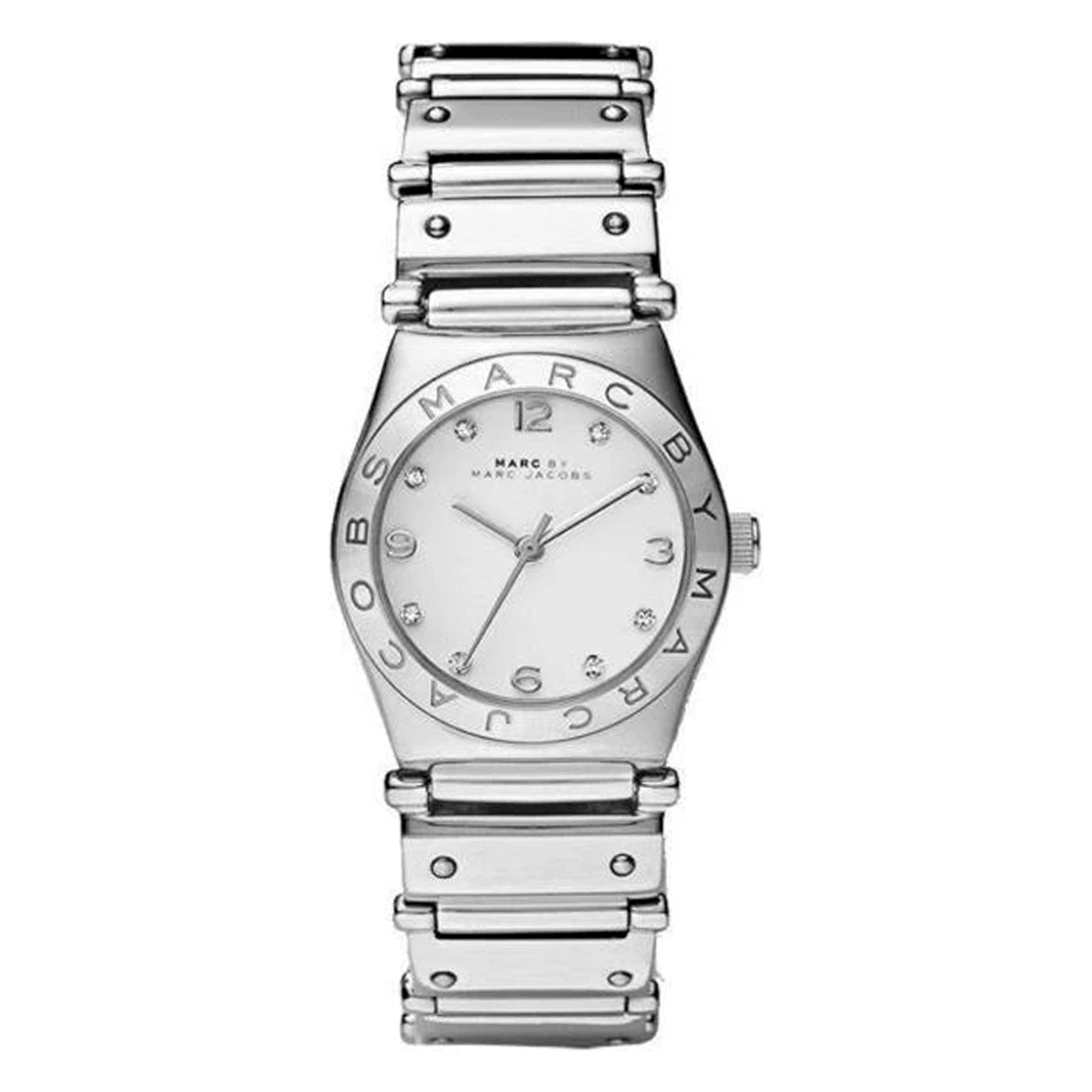 Marc by Marc Jacobs MBM3052 White Dial Stainless Steel Band Women's Watch