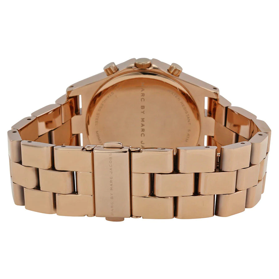 Marc by Marc Jacobs MBM3118 Henry Rose Gold-tone Dial Women's Watch
