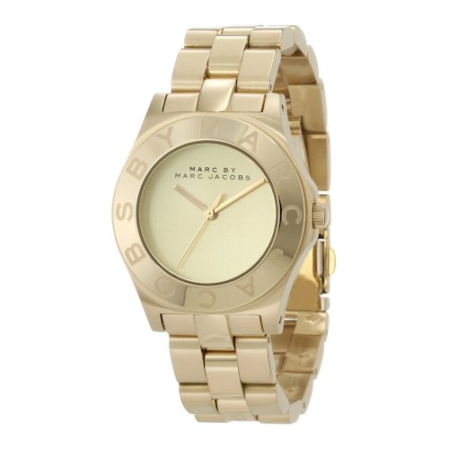 Marc By Marc Jacobs MBM3126 Blade Gold Dial Gold-tone  display picture 3