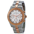 Marc by Marc Jacobs MBM3178 Chronograph Silver Dial Two-tone Women's Watch