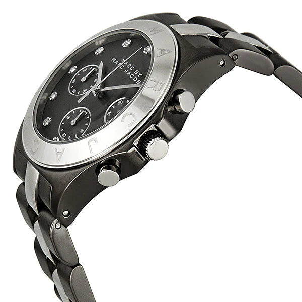 Marc by Marc Jacobs MBM3179 Blade Chronograph Gunmetal Women's Watch