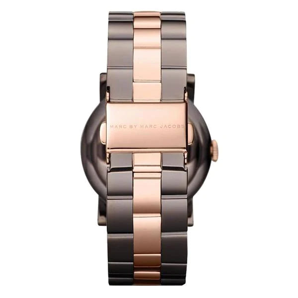 Marc By Marc Jacobs MBM3195 Classic Grey Rose Gold Two Toned Women's Watch