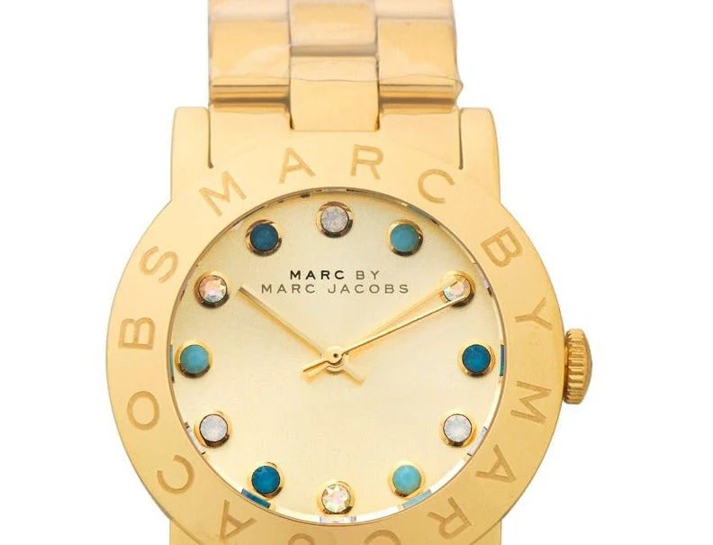 Marc By Marc Jacobs MBM3215 Amy Dexter Gold dial Gold-tone Women's Watch