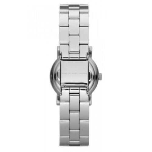 Marc by Marc Jacobs MBM3217 Amy Dexter White Dial Stainless Steel Women's Watch