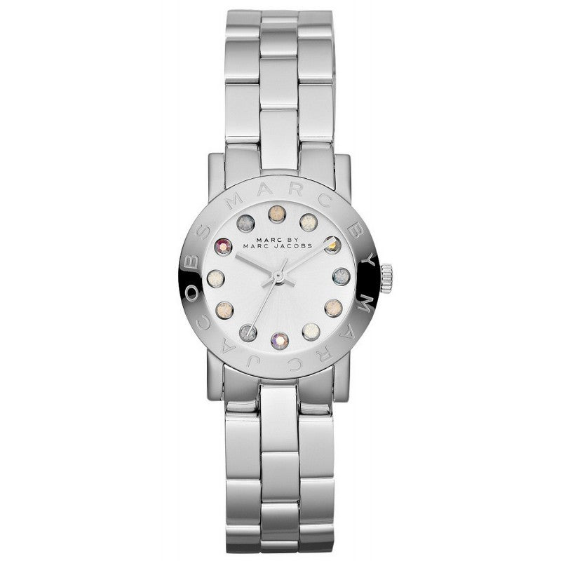 Marc by Marc Jacobs MBM3217 Amy Dexter White Dial Stainless Steel Women's Watch