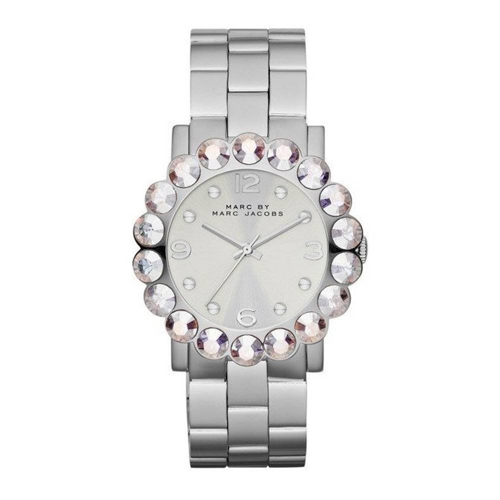 Marc By Marc Jacobs MBM3222 Amy Silver Steel Glitz Women's Watch