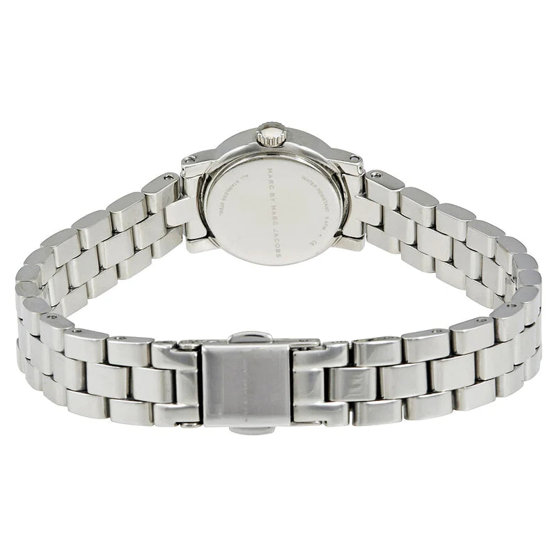 Marc by Marc Jacobs MBM3225 Amy Dinky Silver Dial Stainless Steel Women's Watch