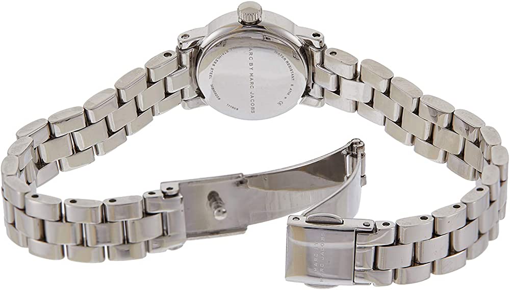 Marc by Marc Jacobs MBM3228 Purple Dial Stainless Steel Band Women's Watch