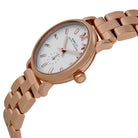 Marc by Marc Jacobs MBM3248 Baker White Dial Rose Gold-plated Women's Watch