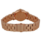 Marc by Marc Jacobs MBM3248 Baker White Dial Rose Gold-plated Women's Watch