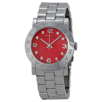 Marc By Marc Jacobs MBM3302 Red Dial Stainless Steel Women's Watch