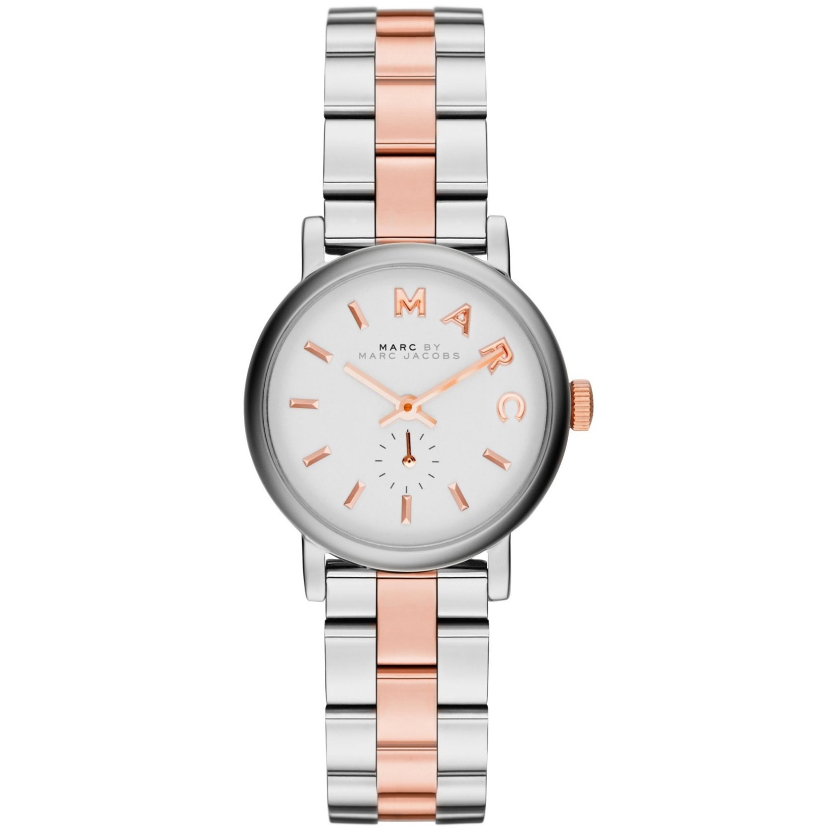 Marc by Marc Jacobs - Baker silver watch Marc by Marc Jacobs White Steel Watch main image 4