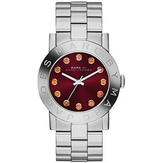 Marc By Marc Jacobs MBM3333 Amy Red Steel Classic Women's Watch