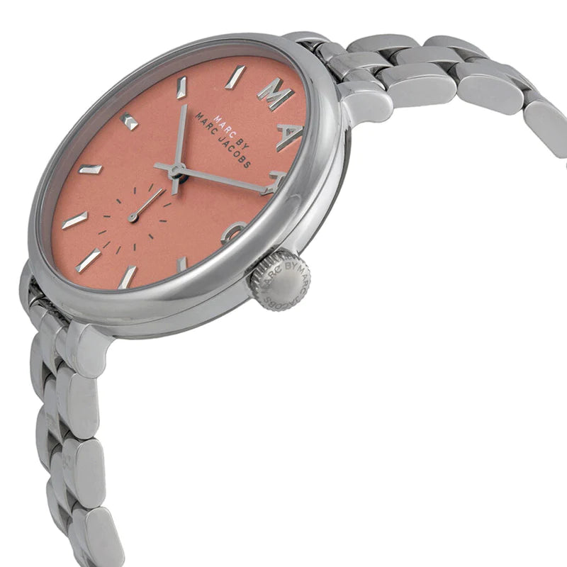 Marc by Marc Jacobs MBM3365 Slim Baker Nude Dial Stainless Steel Women's Watch