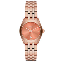 Marc By Marc Jacobs MBM3377 Peeker Rose Dial Rose Gold-tone Women's Watch