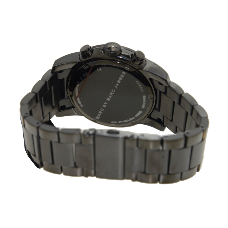 Marc by Marc Jacobs MBM5032 Larry Chronograph Black Steel Men's Watch